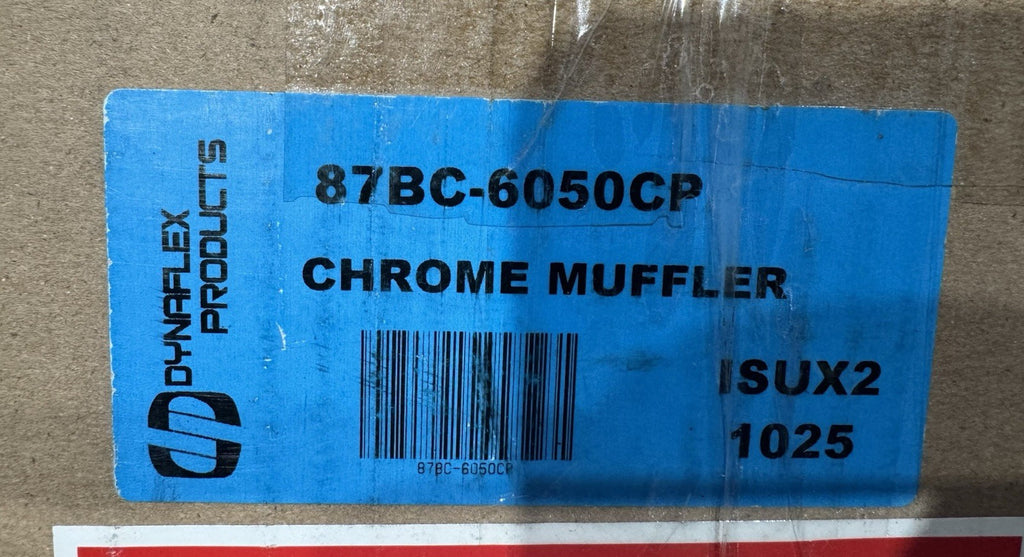 Dynaflex 87BC-6050CP Chrome Muffler Stack NEW IN BOX! DENTED!