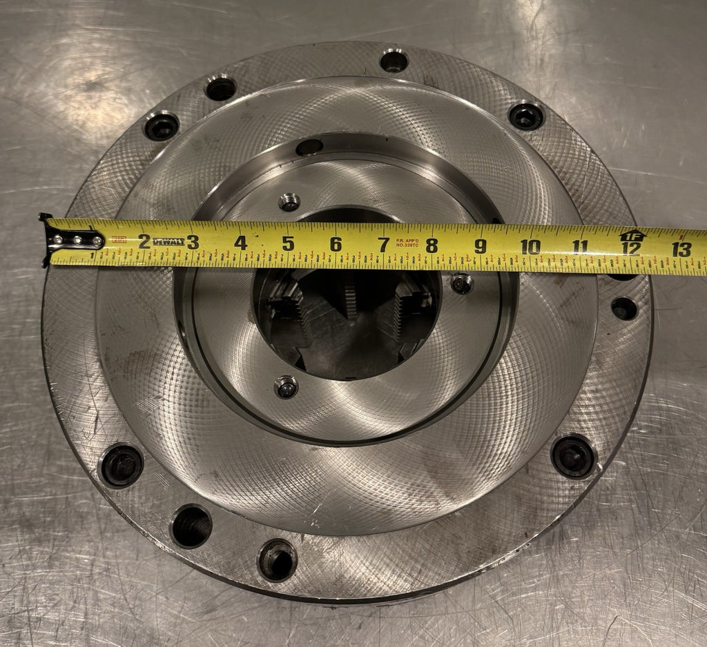 Hertel 12” 6 Jaw Manual Lathe Chuck Adjustable 1500 Max RPM 2505/40220 NEW!