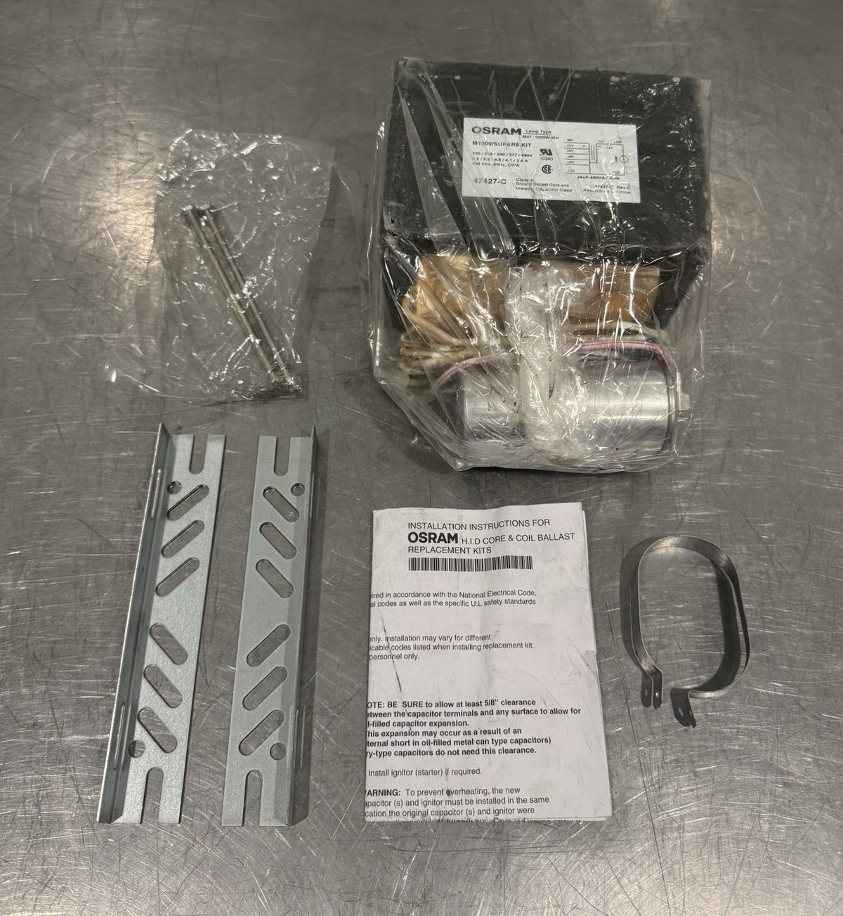 Osram 47427-C Ground Ballast Core Kit Magnetic NEW IN BOX! FREE SHIPPING!