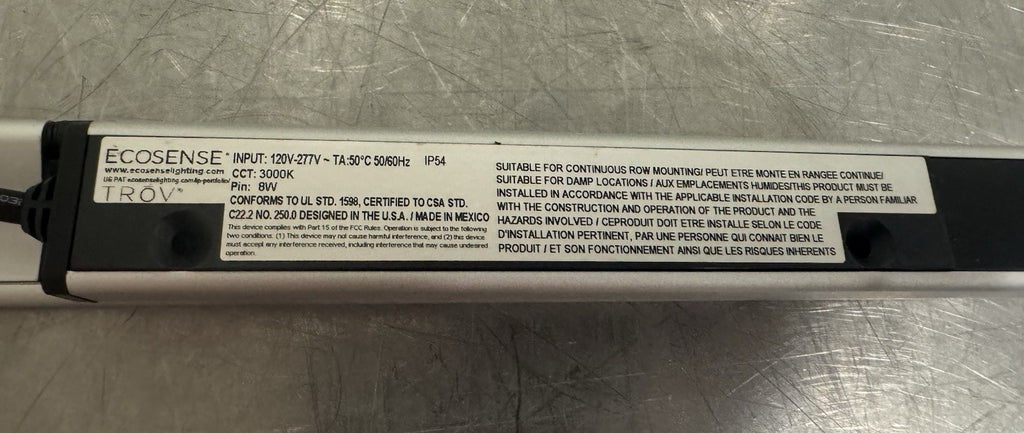 Ecosense L35-I-48-02-30-80-MULT-120 Trov LED Light 3000K NEW IN BOX! SHIPS FREE!