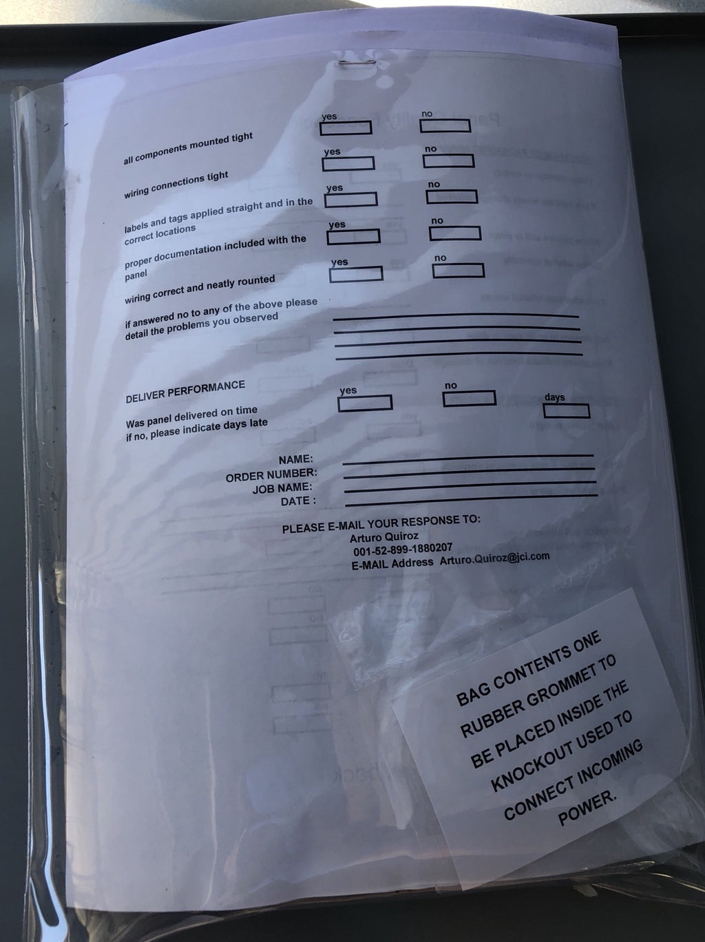 Johnson Controls PAYBZD002AH0 Energy Equipment Control Panel Enclosure NEW