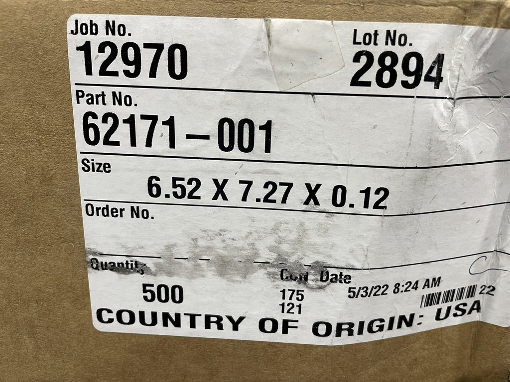 Milwaukee Tool 62171-001 Housing Gasket 62171001 NEW! FREE SHIPPING!