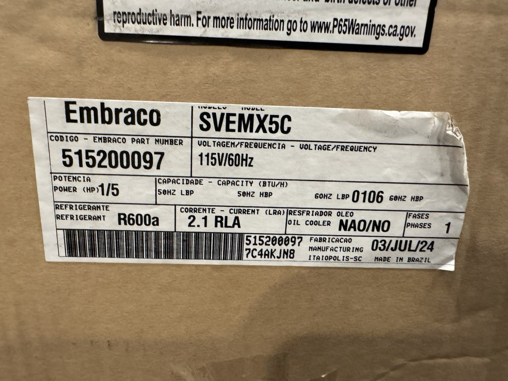 Follett 01550870 CRS Changeout Cooling Unit Embraco CRS FZR20i/FZR25I Module NEW