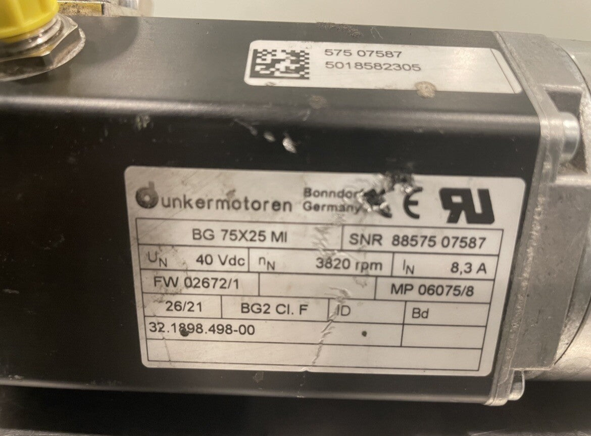 Dunkermotoren BG 75X25 MI Servo Motor NEW! FREE SHIPPING!