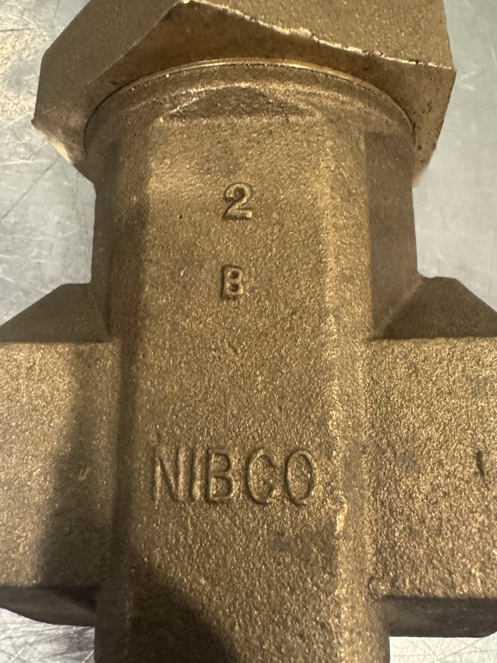 Nibco NL2HS0D 2” Bronze Gate Valve Threaded T-174-SS NEW! FREE SHIPPING!