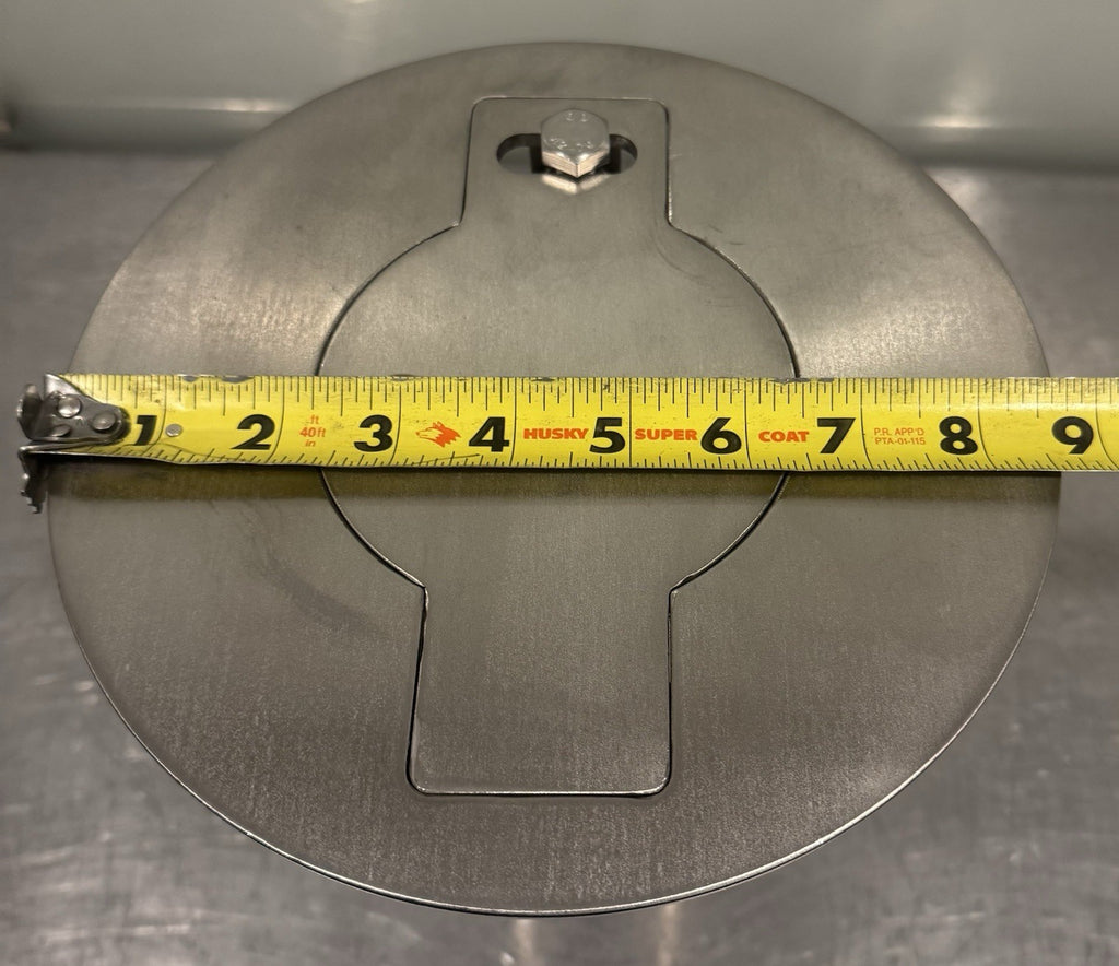 Global Industrial Removable Bollard Embedment Sleeve Ground Flush Mount NEW!