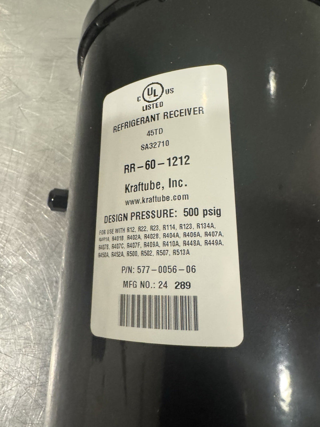 Copeland 977-0056-06 Refrigeration Receiver 977005606 NEW! FREE SHIPPING!