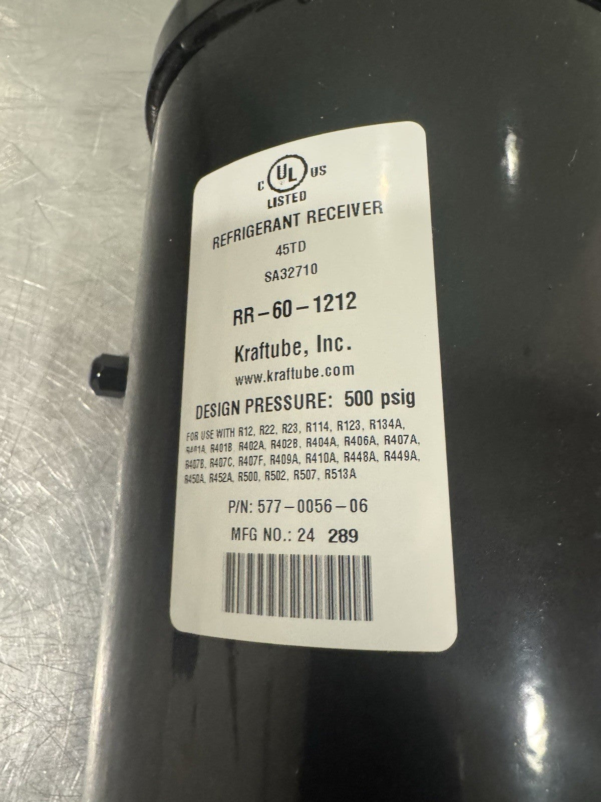 Copeland 977-0056-06 Refrigeration Receiver 977005606 NEW! FREE SHIPPING!