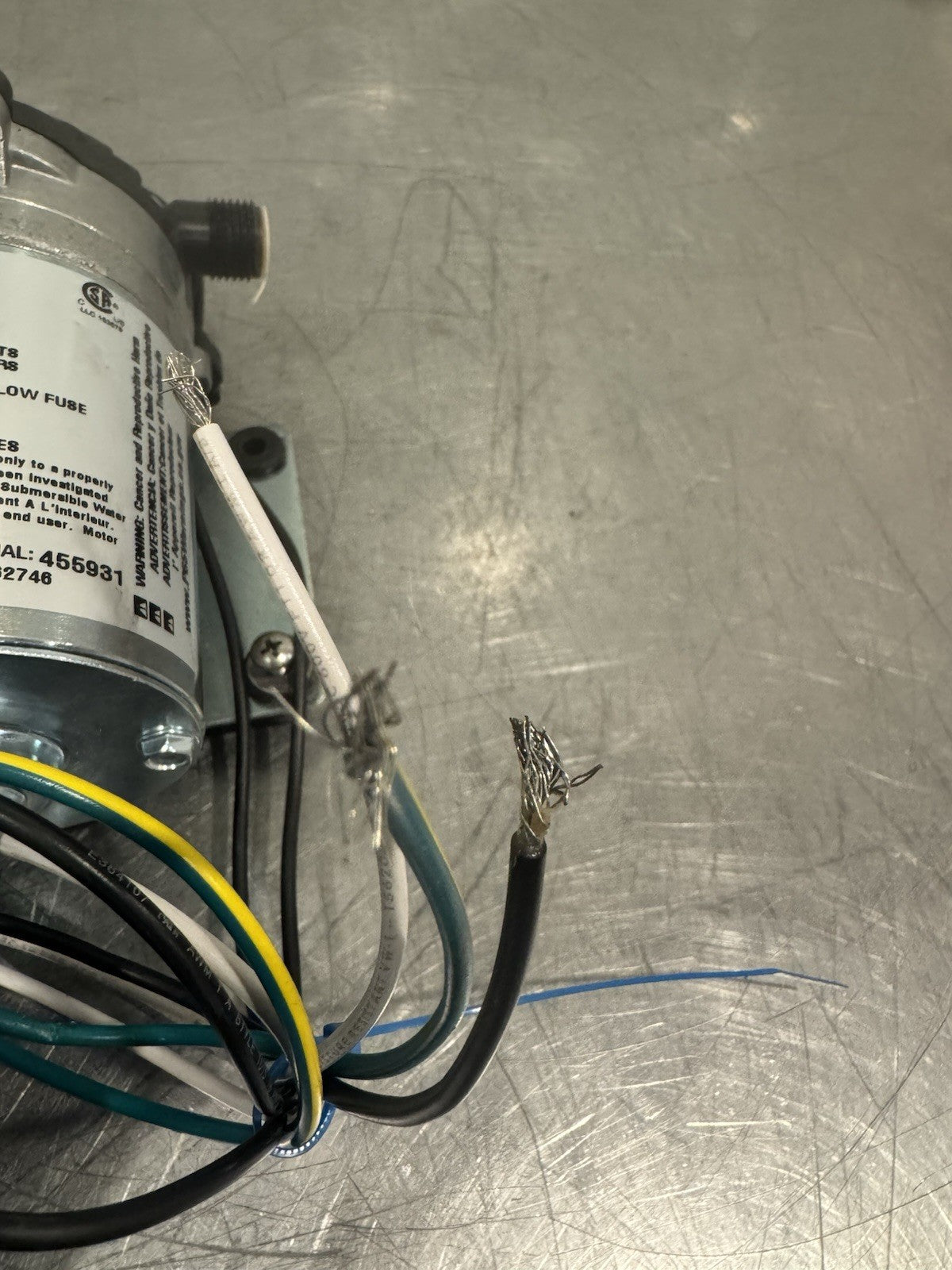 Pentair 8005-733-155 Shurflo Demand Pump 115VAC 1.4 GPM 60 PSI NEW! SHIPS FREE!