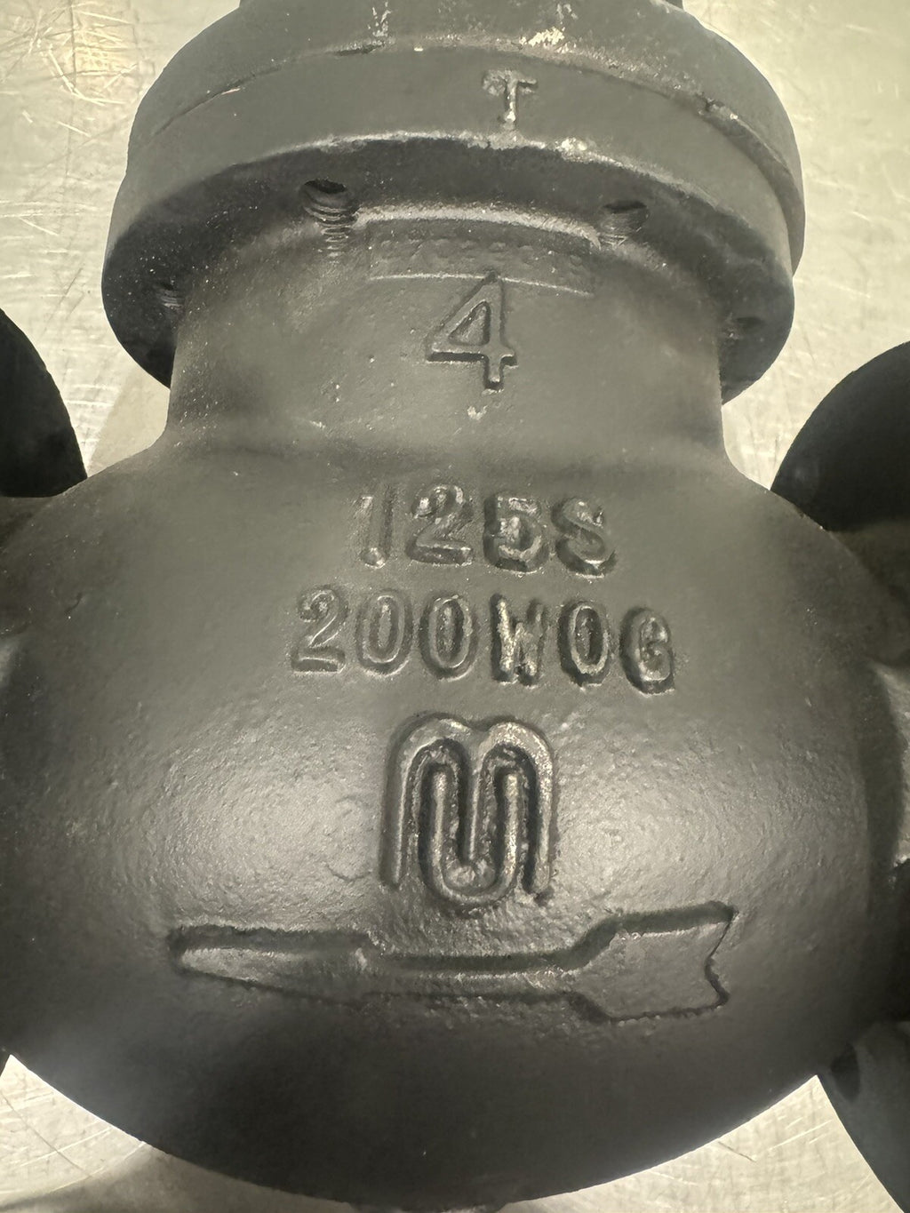 Milwaukee 4" Gate Valve 125S 200WOG DAMAGED NEW! FREE SHIPPING!