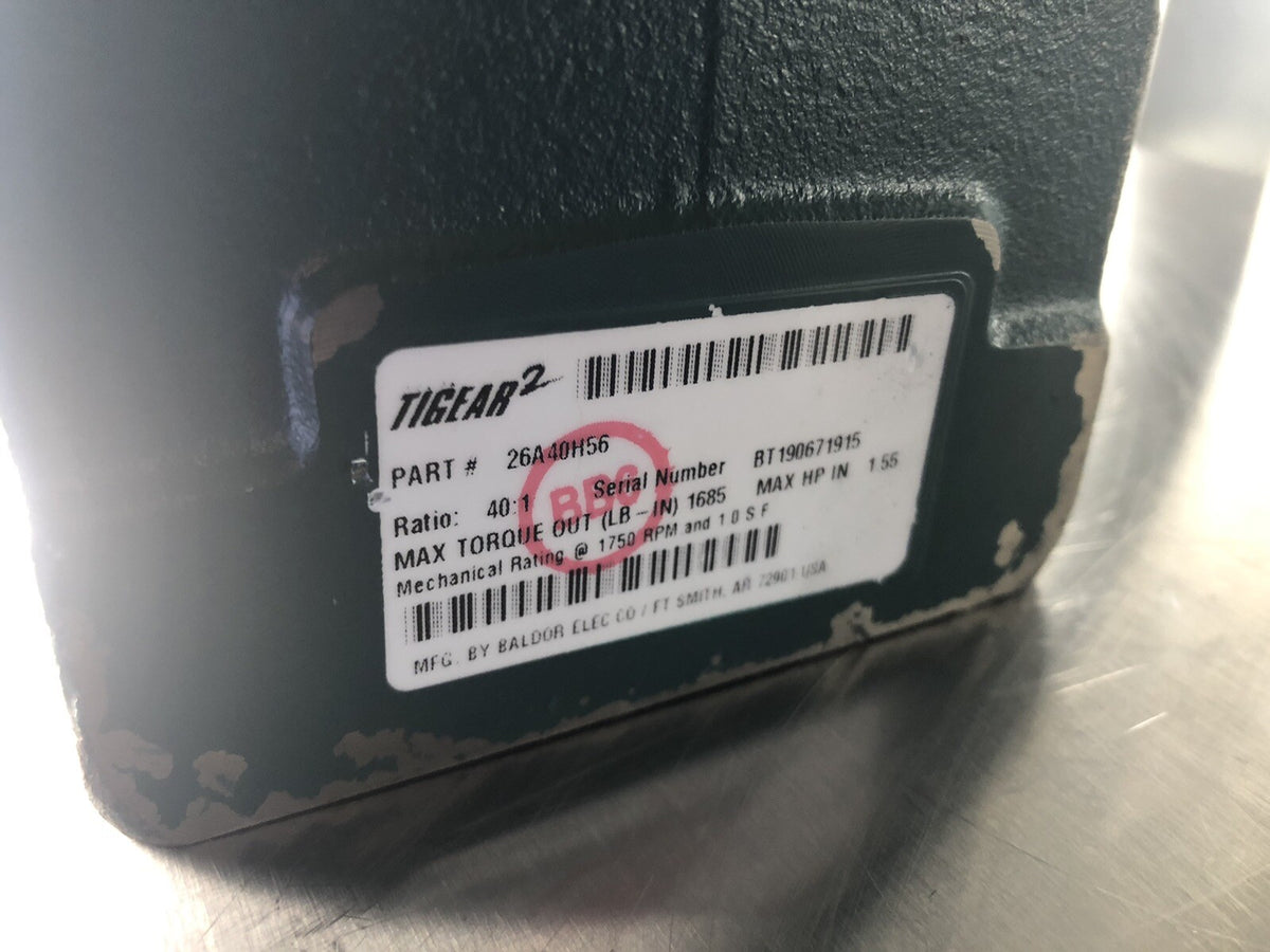 Dodge 26A40H56 Tigear2 Reduction Gear 40:1 Ratio Max HP In 1.55 NEW! SHIPS FREE