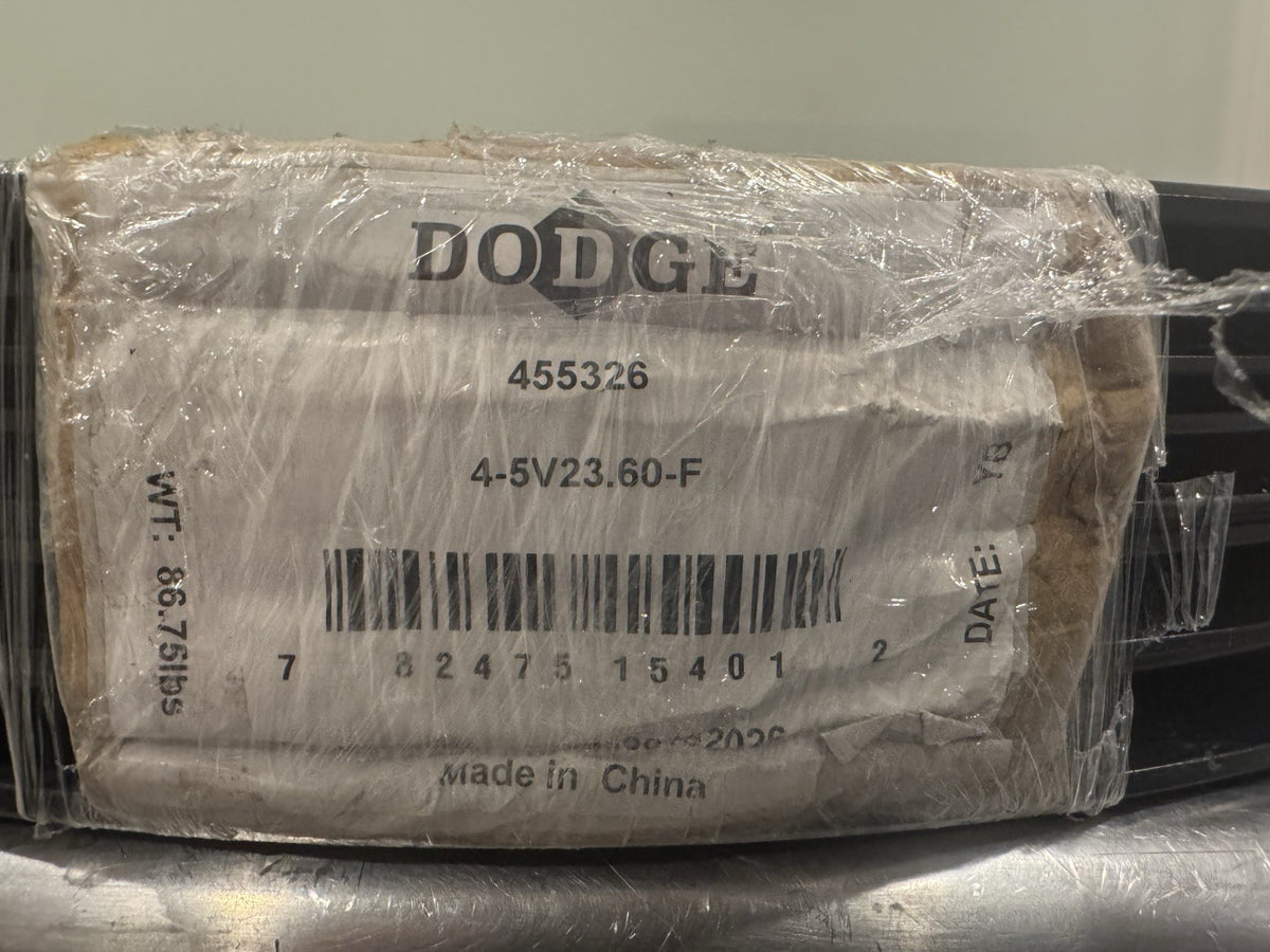 Dodge 455326 Sheave 4-5V23.60-F Black 4 Groove NEW! FREE SHIPPING!