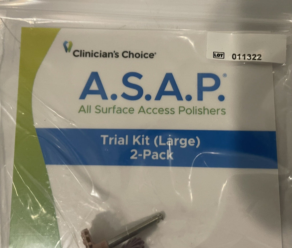 Clinicians Choice 130911 All Purpose Access Polishers 2 PACK NEW!