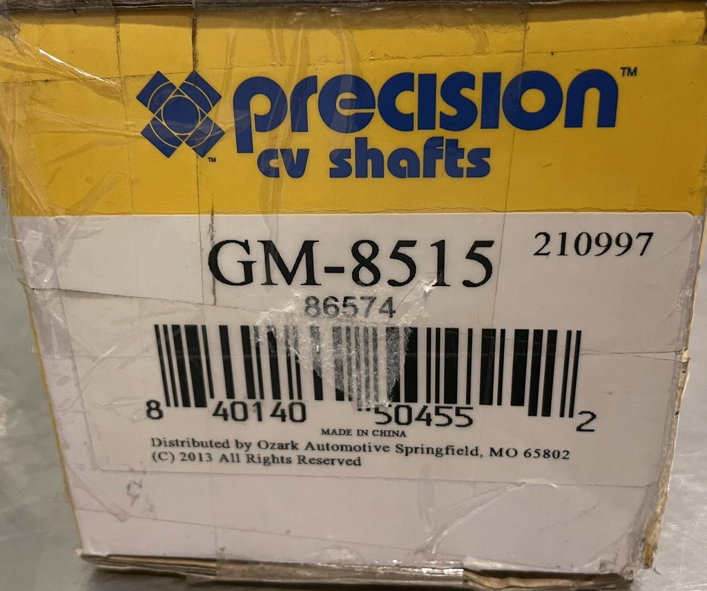 Precision GM-8515 CV Axle GM8515 NEW IN BOX! FREE SHIPPING!