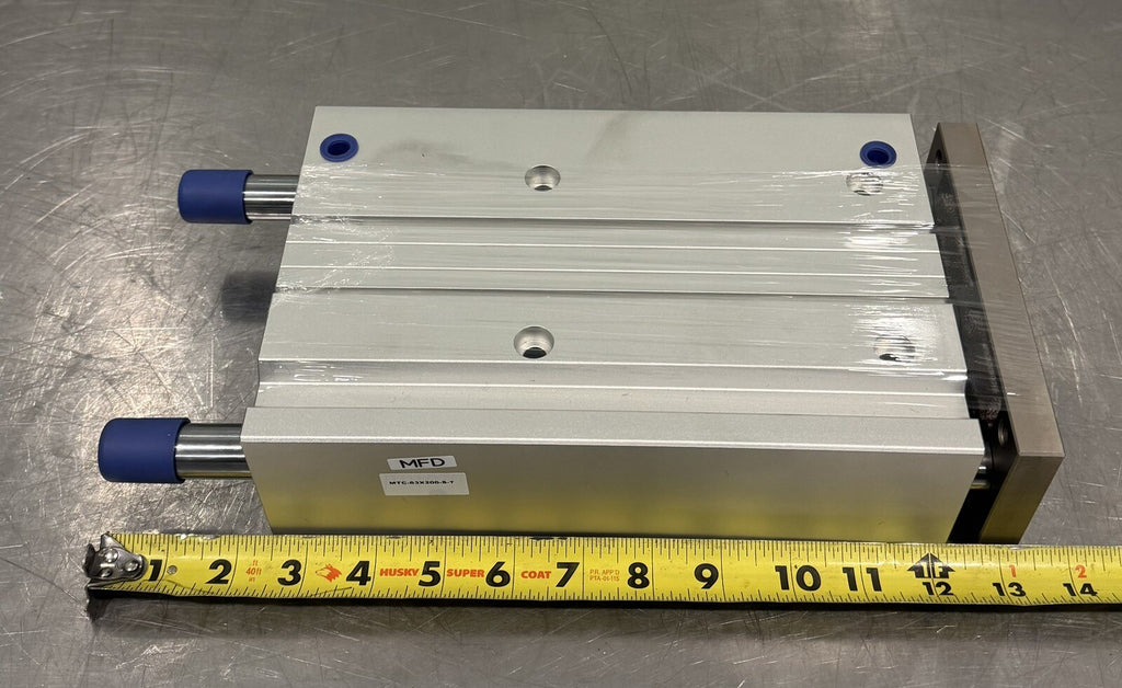 MFD MTC-63X200-S-T Guided Air Cylinder Dual Rod NEW IN BOX! FREE SHIPPING!