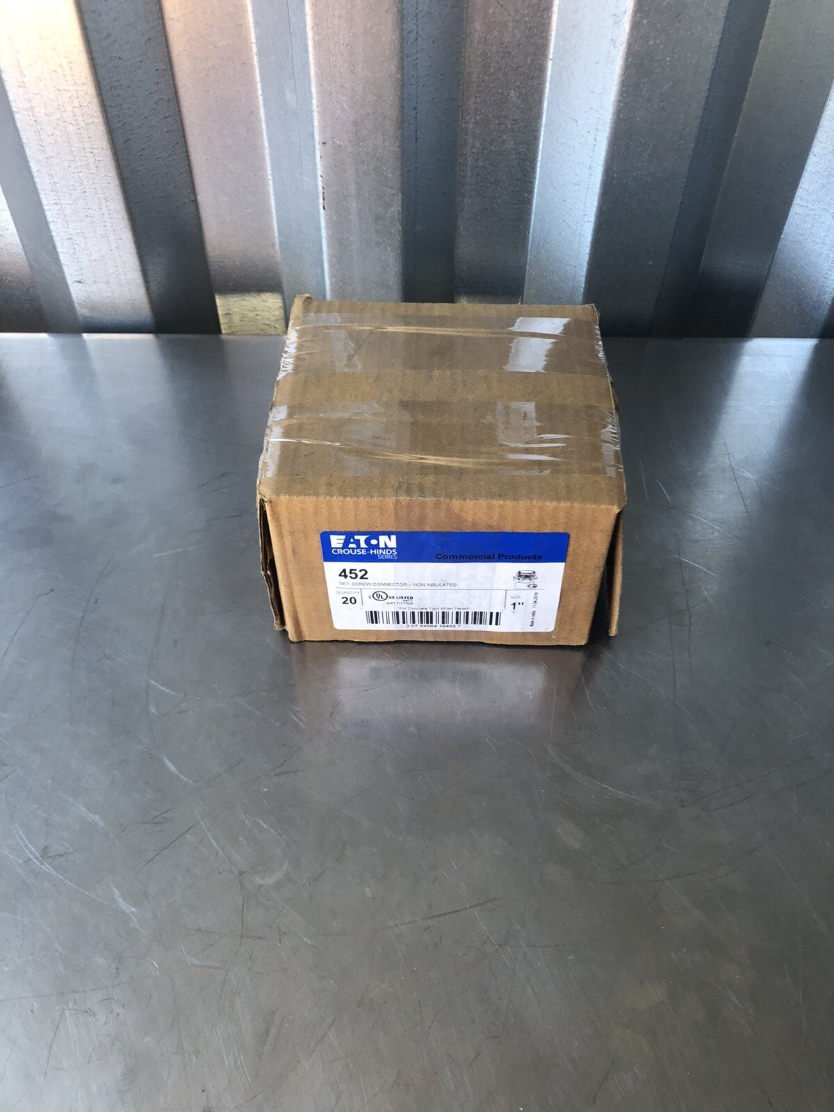 20 PACK Eaton Crouse Hinds 452 1” Set Screw Connector NEW IN BOX! FREE SHIPPING!