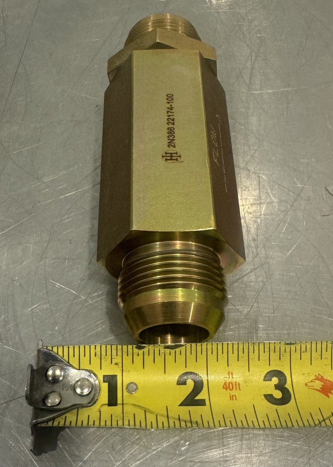 22174-100 Check Valve ASSY 4820-01-249-5901 NEW IN BOX! FREE SHIPPING!