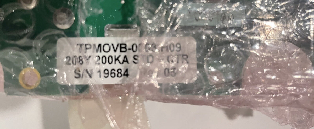 Eaton TPMOVB-003.H09 GRETSKY 200KA 208 WYE STD W/ COUNTER NEW! FREE SHIPPING!