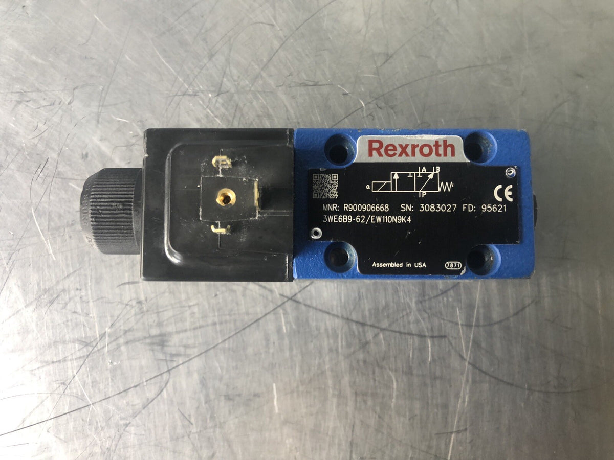 Rexroth R900906668 Bosch Hydraulic Solenoid Valve Assy NEW!! FREE SHIPPING!!