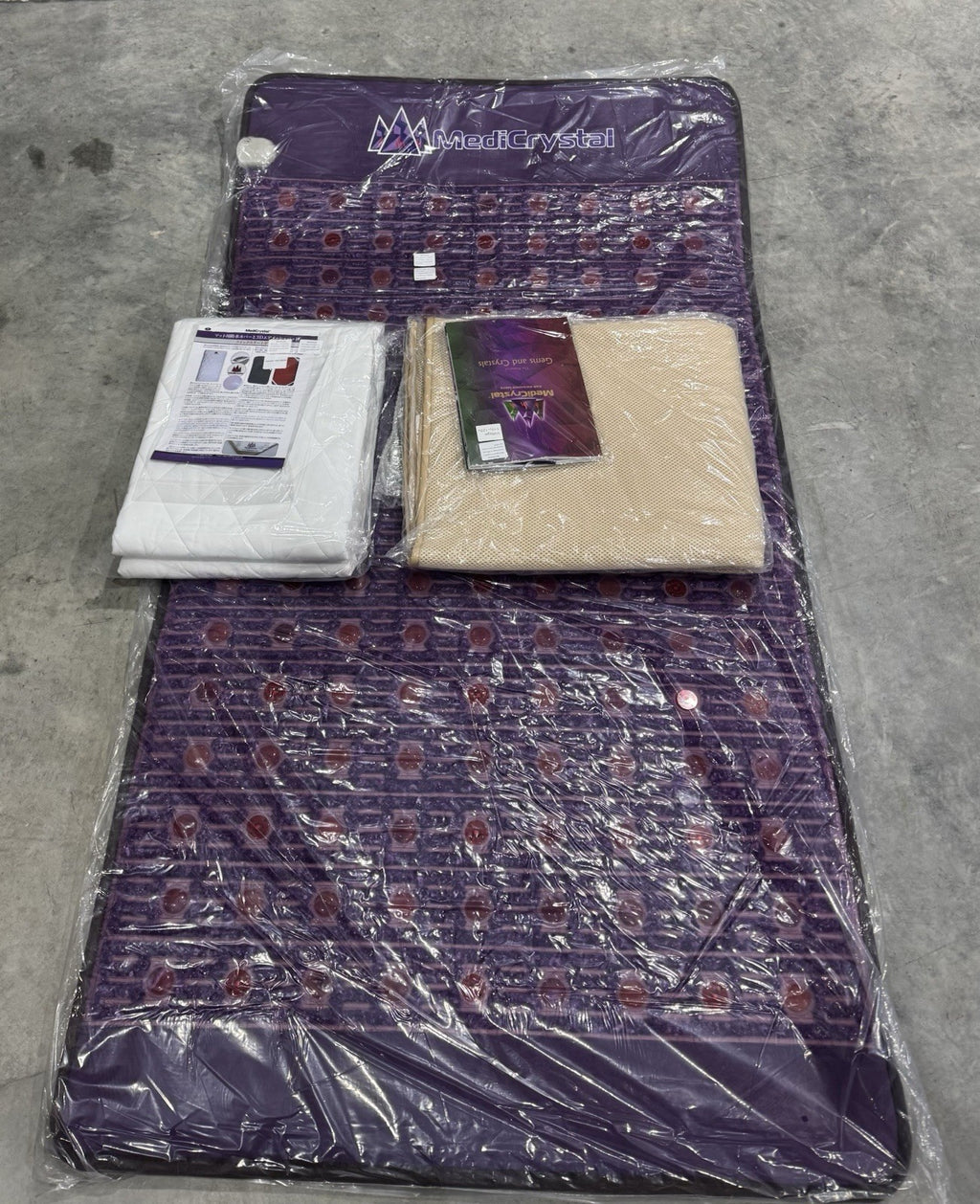 Medicrystal FAR Infrared Mat 74x39 Amethyst Pad Purple NEW OPEN BOX! SHIPS FREE!