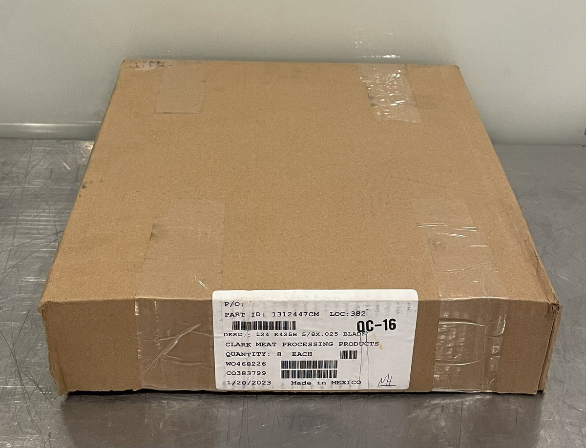 124 K425H 5/8 X .025 Blade Meat Cutting Bandsaw Blade 8 PACK NEW! FREE SHIPPING!