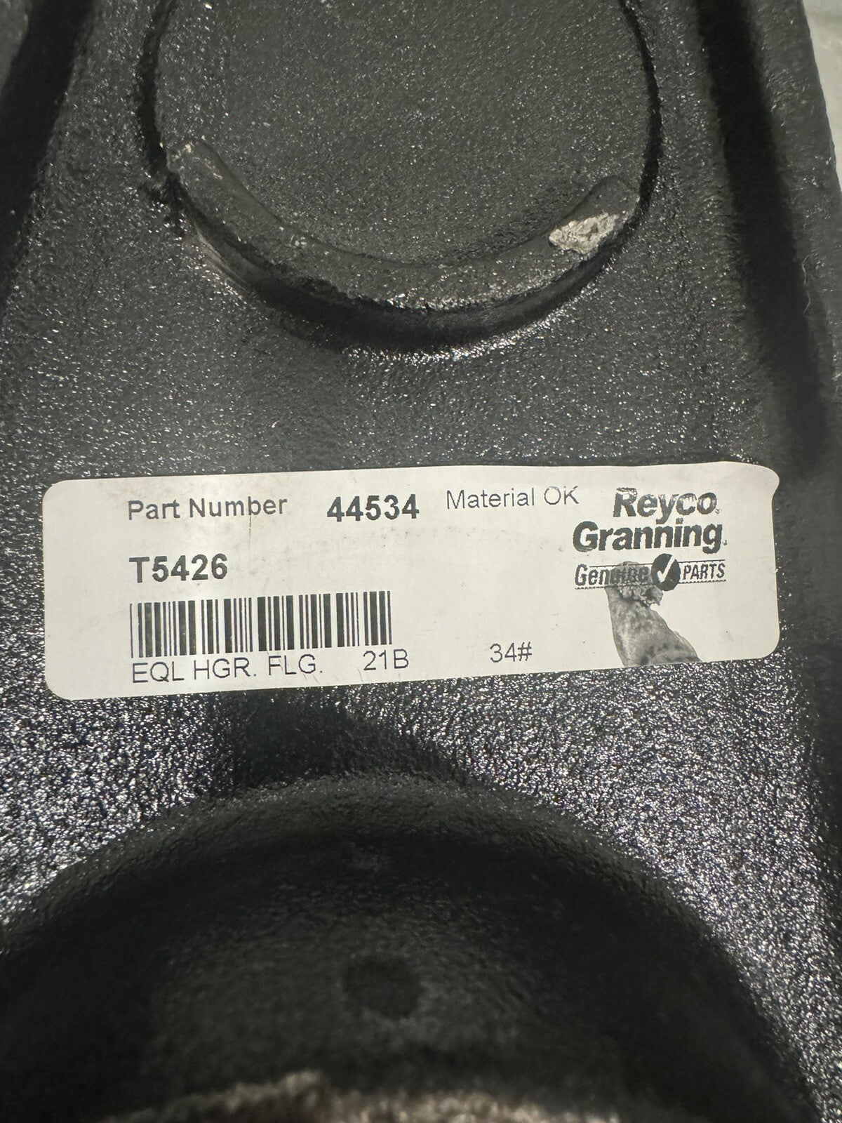 Reyco T5426 Center Hanger Flange Mount 44534 NEW! FREE SHIPPING!