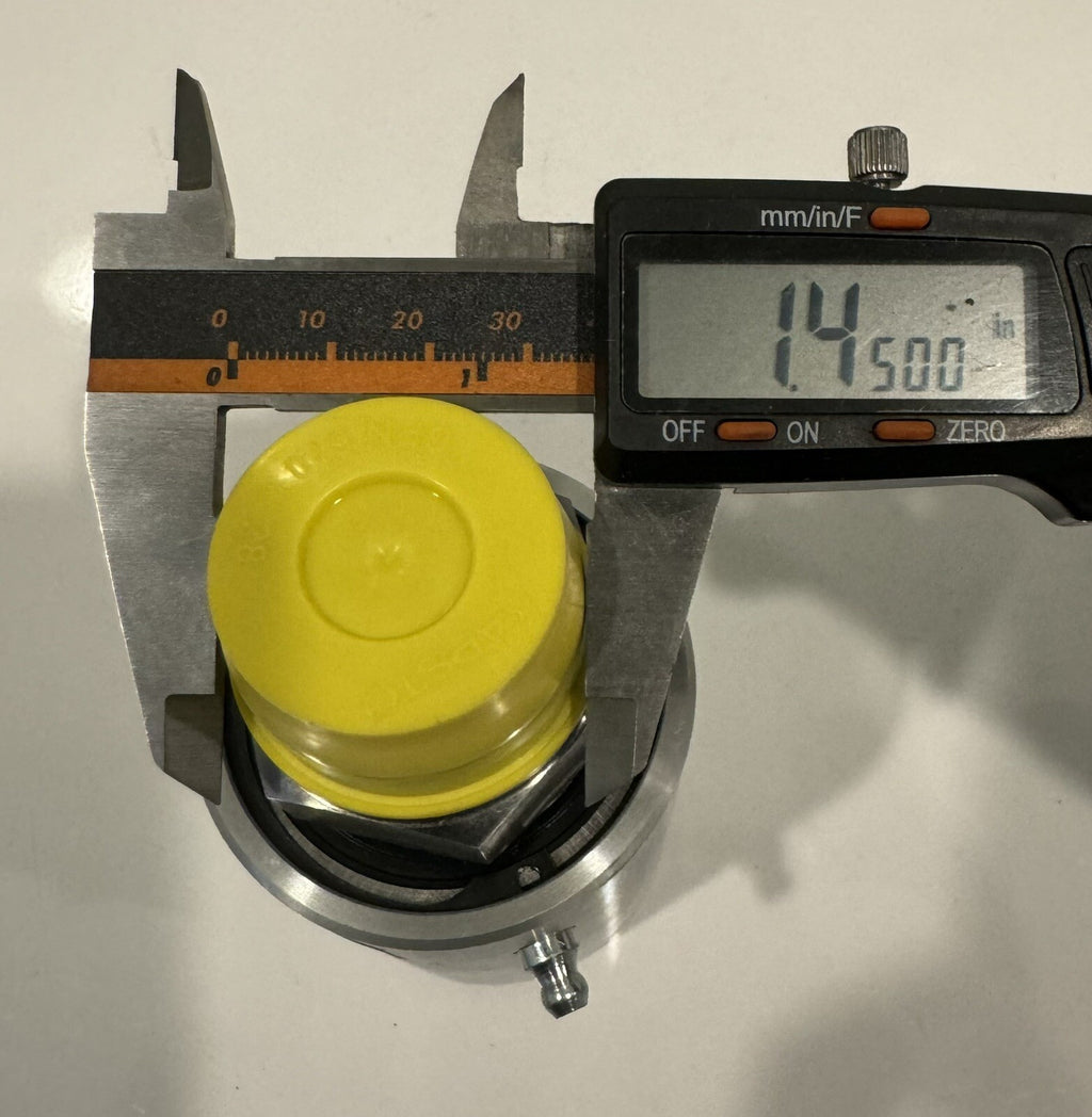 Klein GMBH 6505-L 18-11 M35x1.5 LH Hydraulic Valve Pressure Intensifier NEW!