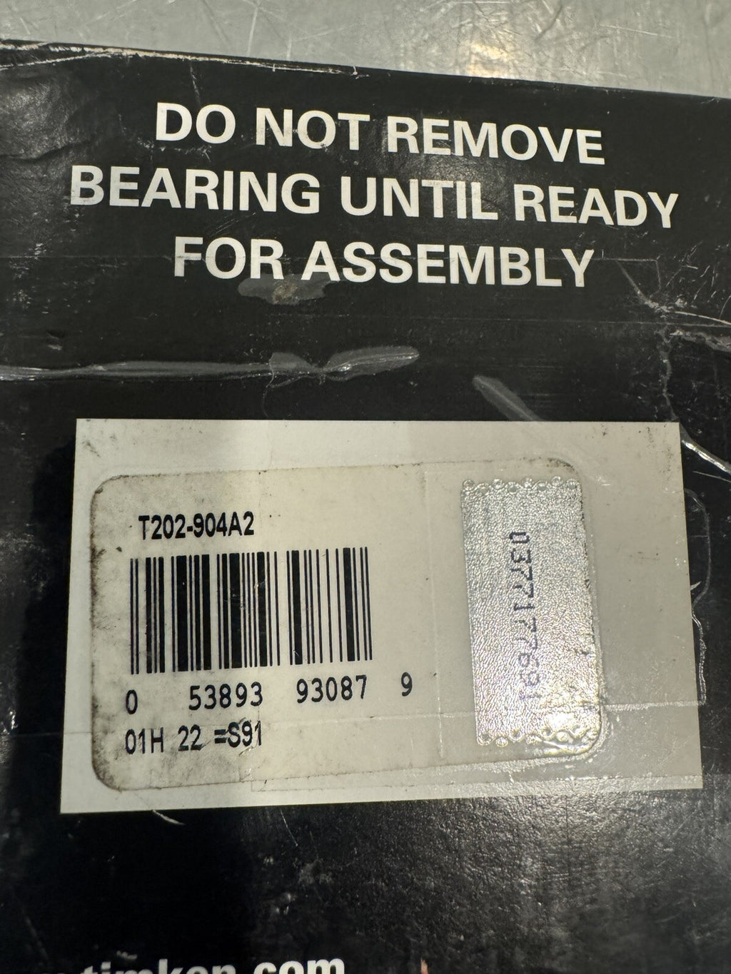 Timken T202-904A2 Tapered Roller Thrust Bearing Genuine NEW! FREE SHIPPING!