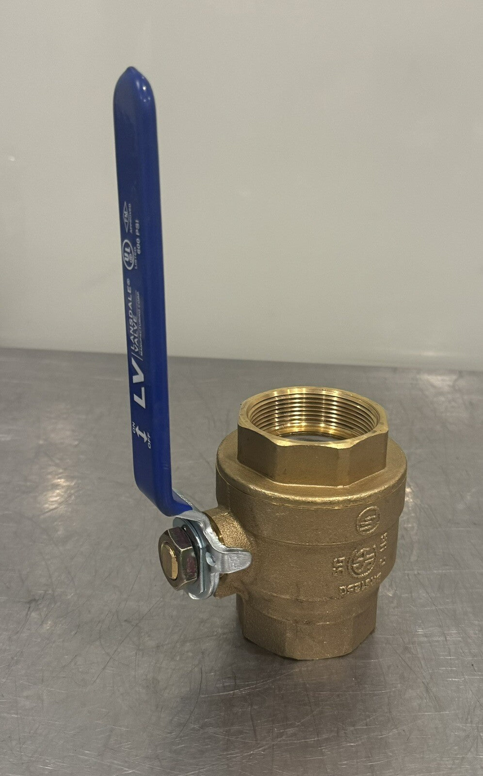 Lansdale 2” 600 WOG Brass Ball Valve BRS12SG NEW! FREE SHIPPING!