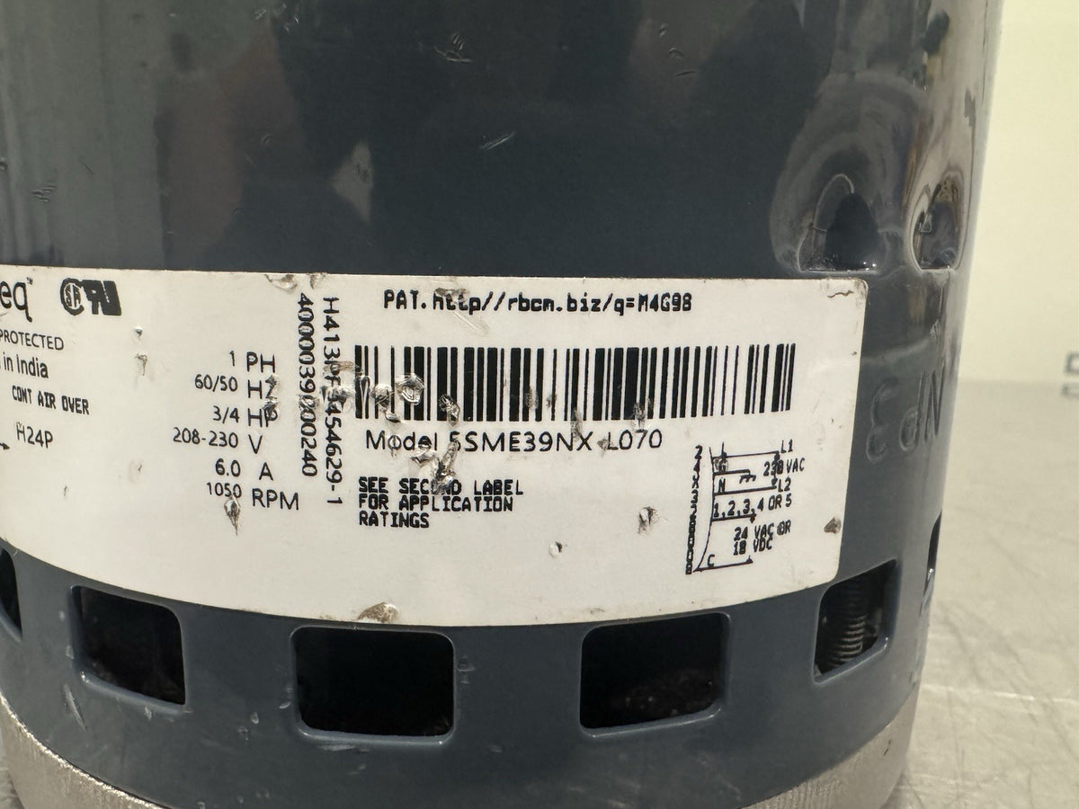 Genteq 5SME39MXL070 Blower Motor 3/4HP 208-230V Program 665917 NEW! SHIPS FREE!