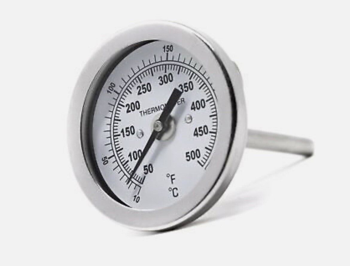B2B2-QQ 2” Gauge Thermometer 50/500 2.5” Stem NEW! FREE SHIPPING!