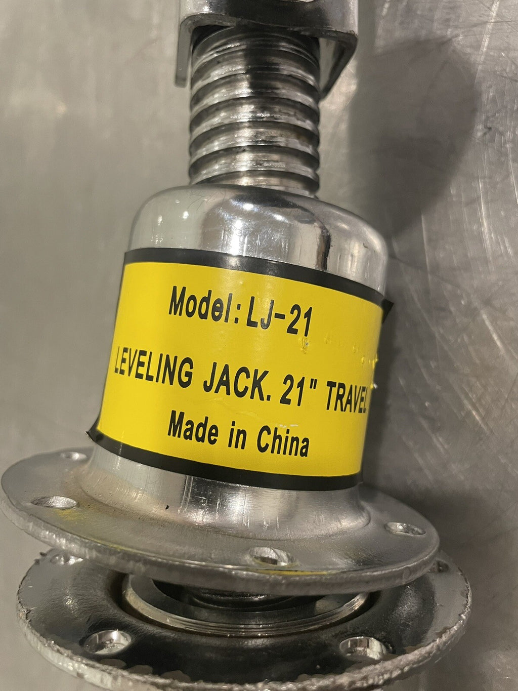 LJ-21 Leveling Jack 21” Range 5000 Lb Lift 10,000 Lb Hold NEW! FREE SHIPPING