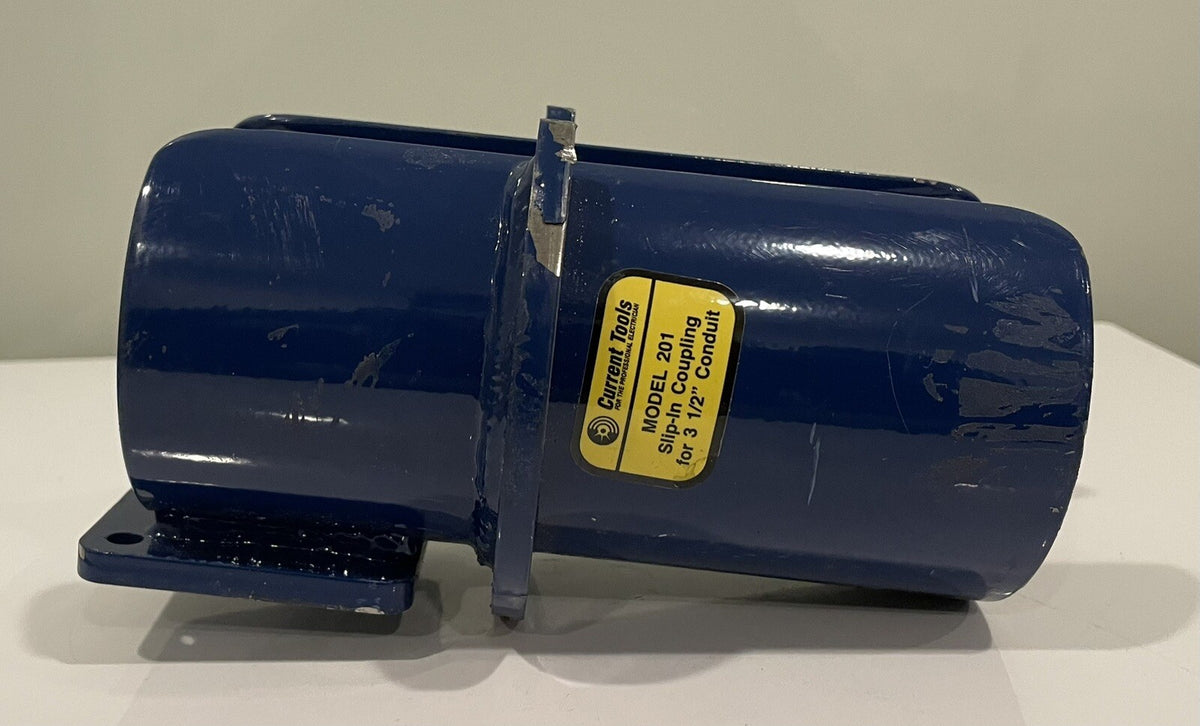 Current Tools Model 201 Slip In Coupling 3-1/2” Blue 3.5” NEW! FREE SHIPPING!