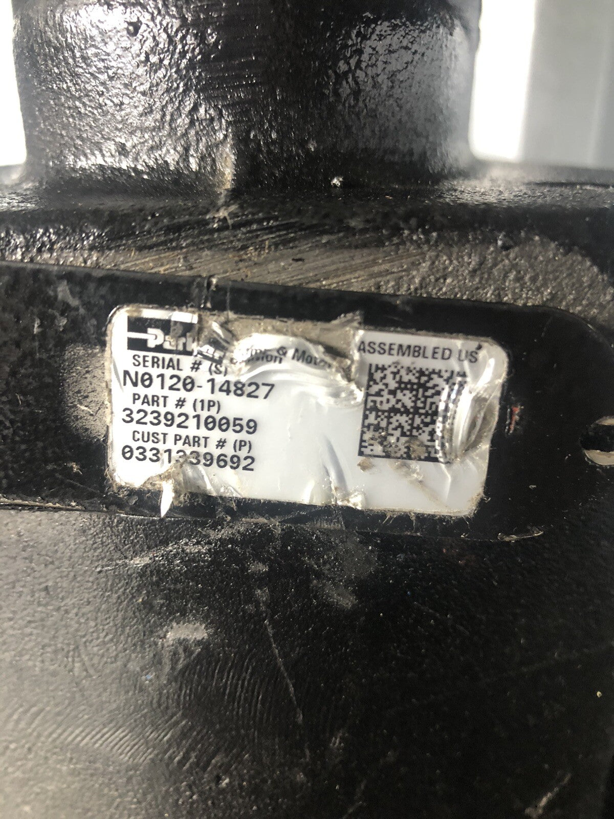 0331339692 John Deere Parker Hydraulic Motor 3239210059 NEW! FREE SHIPPING!