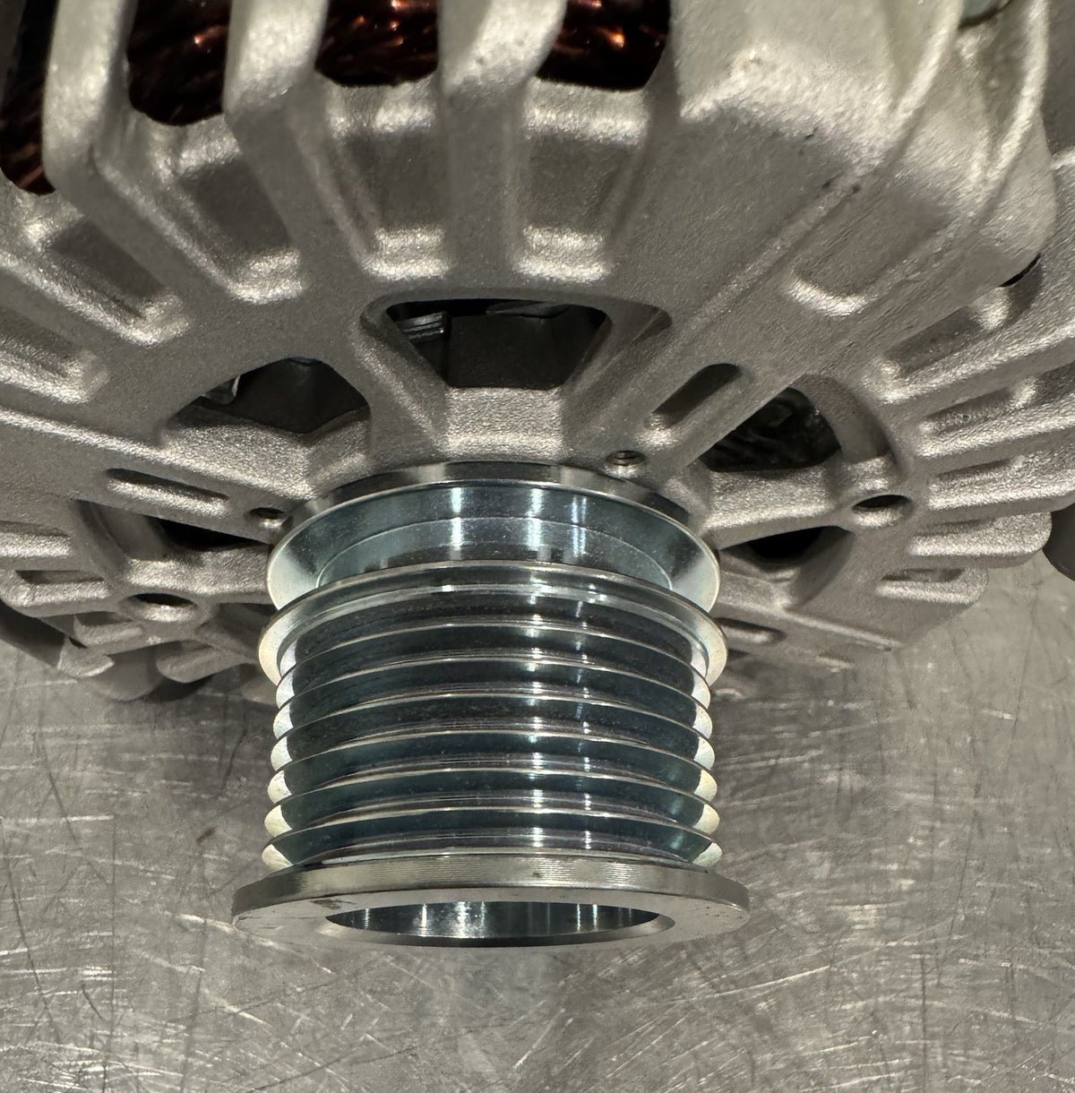 WAI 21487N Alternator 12VDC 220A For Mercedes Benz NEW! DAMAGED CONNECTION!
