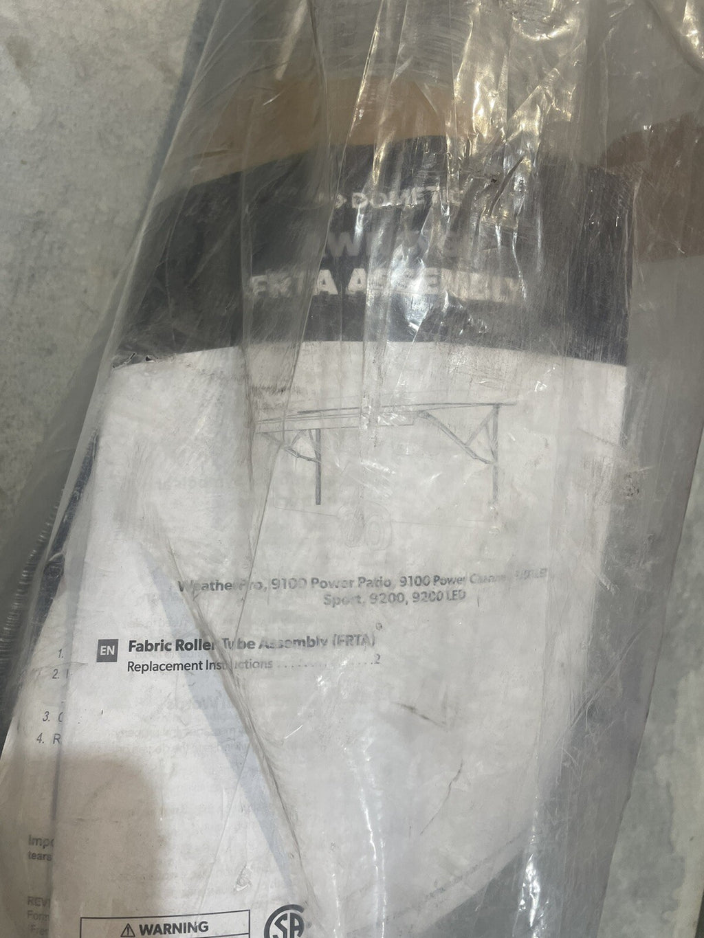 Dometic B3314989NR.421 Linen Fade Vinyl Awning Replacement NEW! FREE SHIPPING!