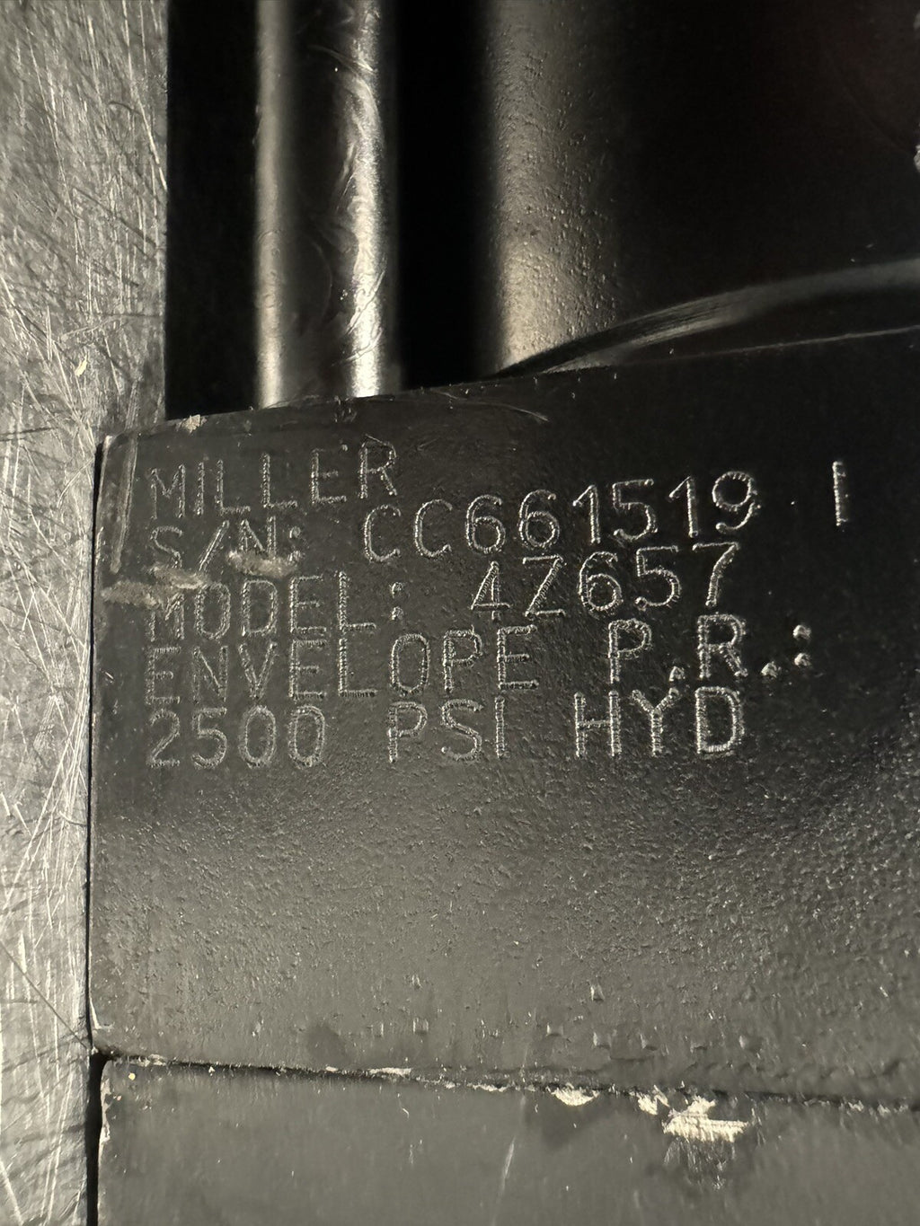 Miller Fluid Power 4Z657 Hydraulic Cylinder NEW! FREE SHIPPING!