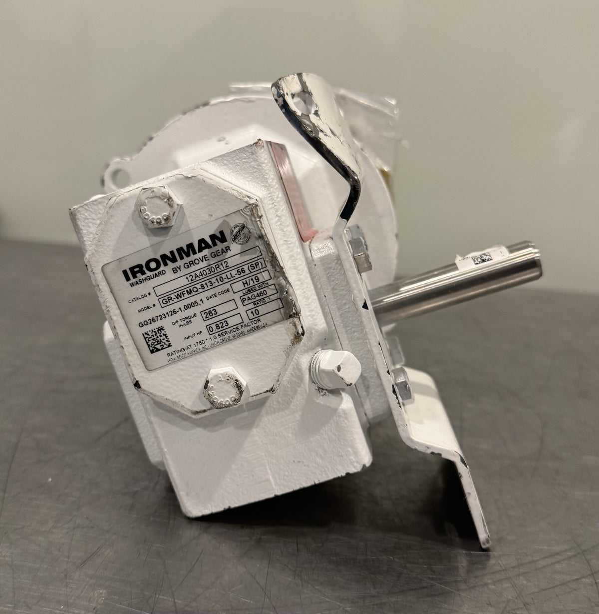 Grove Gear GR-WFMQ-813-10-LL-56 (SP) Gear Reducer 10:1 Ratio Ironman NEW!