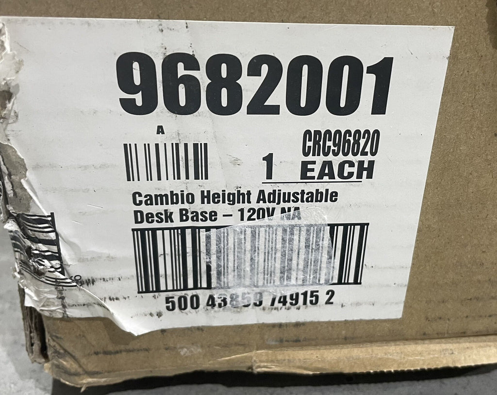 Fellowes 9682001 Desk Base Height Adjustable NEW! FREE SHIPPING!