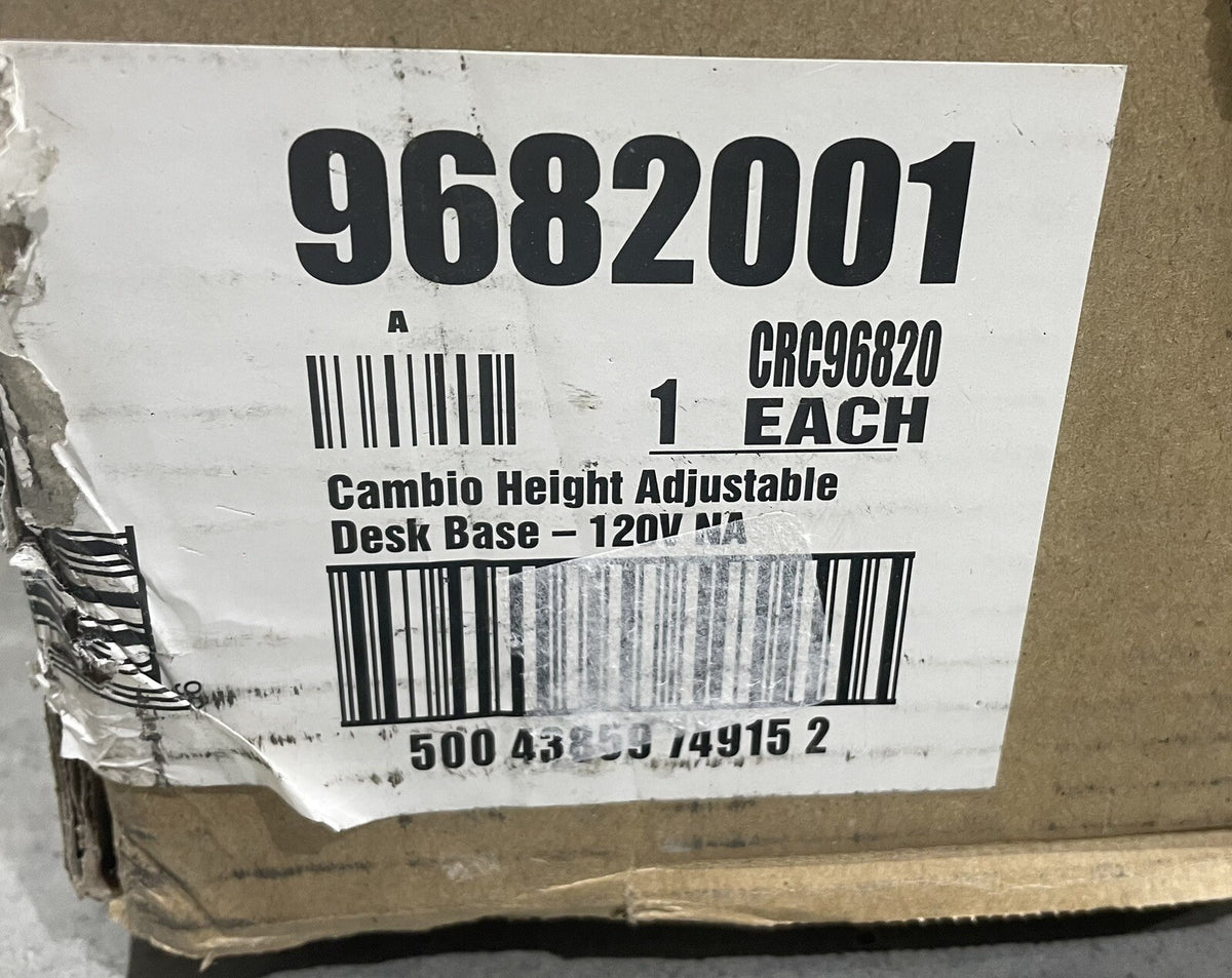 Fellowes 9682001 Desk Base Height Adjustable NEW! FREE SHIPPING!