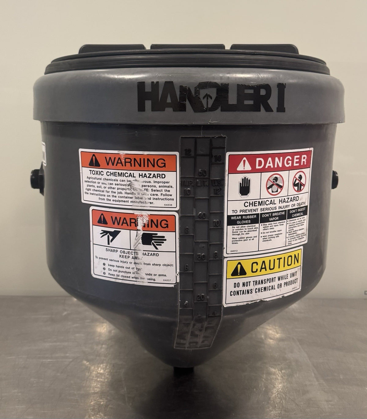 Norwesco Handler 1 Tank 15 Gallon Grey NEW! SHIPS FREE!