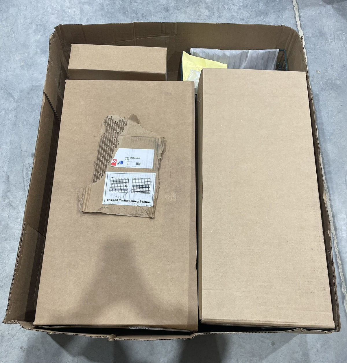 Metro 67400 Dishwashing Station Shelving Kit Little Caesars NEW! FREE SHIPPING!