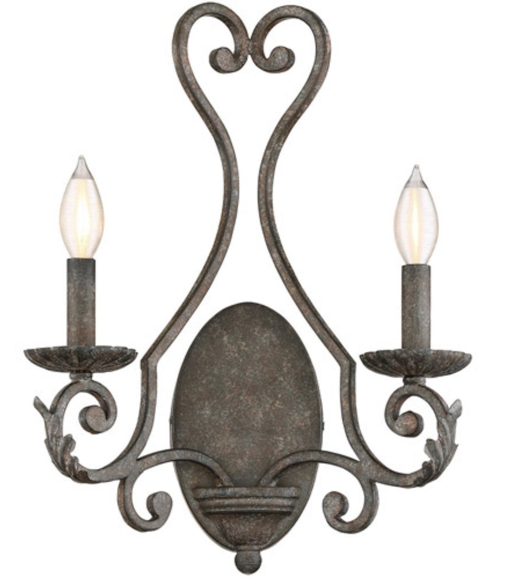 Savoy House 9-8020-2-64 Bree 2 Light Fieldstone Sconce Wall Light NEW SHIPS FREE