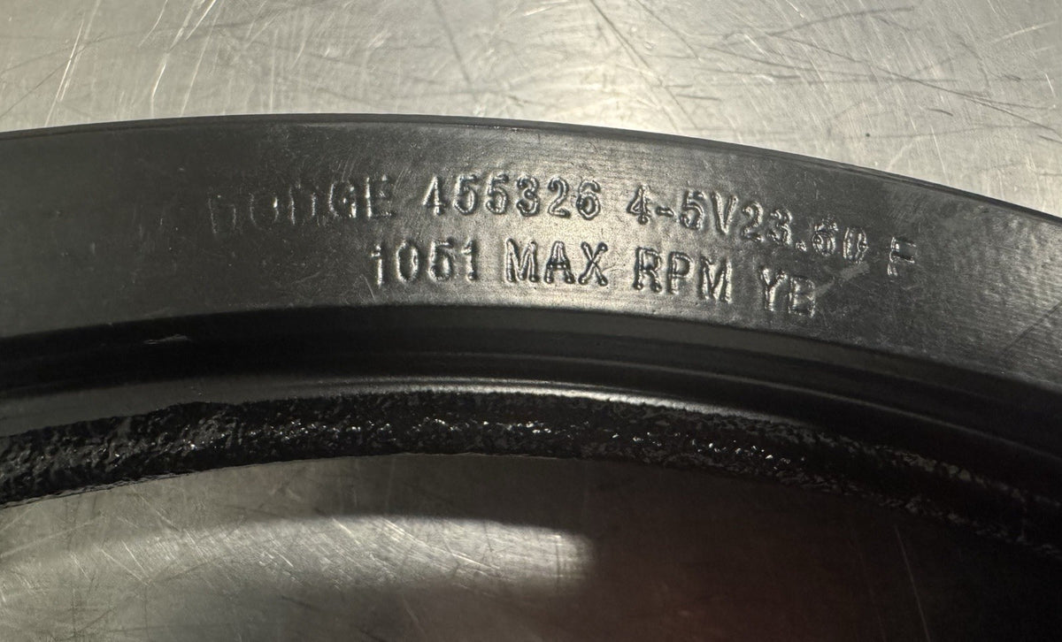 Dodge 455326 Sheave 4-5V23.60-F Black 4 Groove NEW! FREE SHIPPING!
