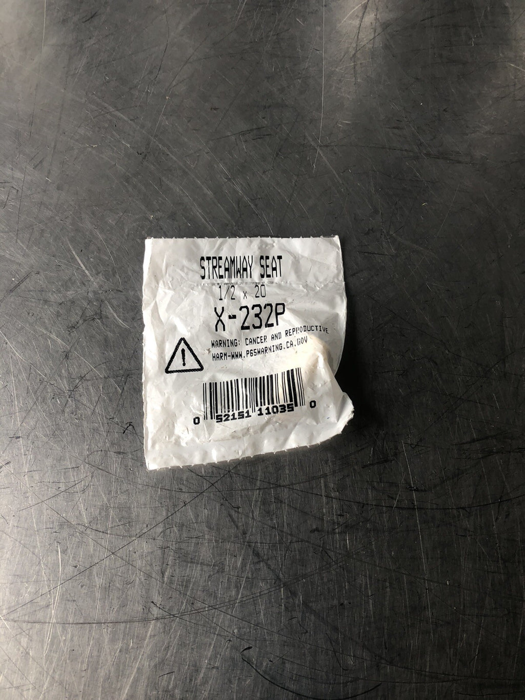 X-232P Larson Supply Co. 1/2 X 20 Streamway Seat NEW! FREE SHIPPING!