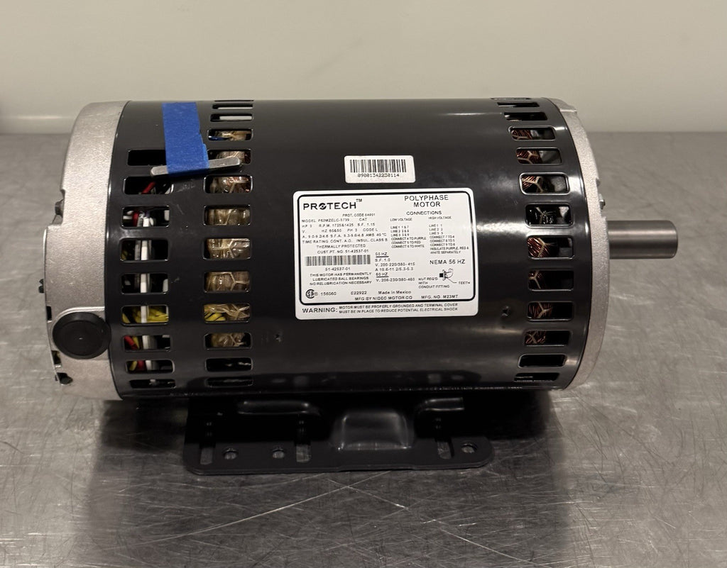 Protech 51-42537-01 Motor OEM Rheem 3HP 1725&1425 RPM M23MT NEW IN BOX!