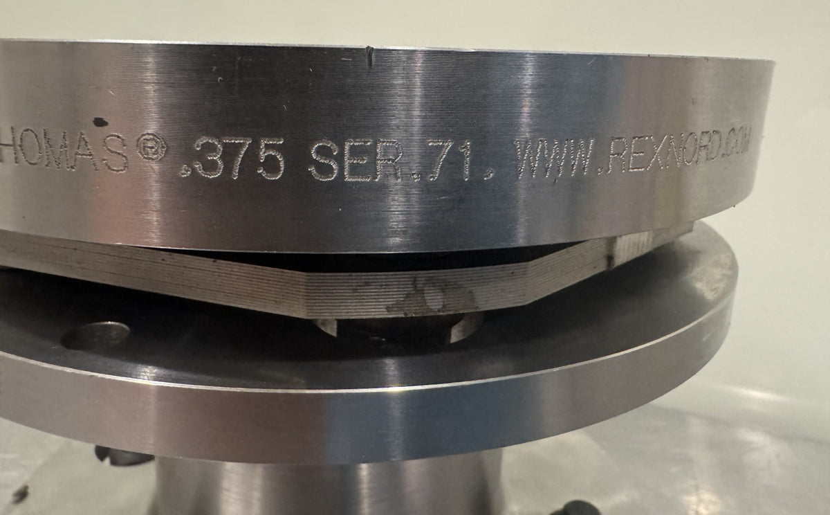 Rexnord Thomas .375 Ser. 71 Flexible Disc Coupling NEW! FREE SHIPPING!