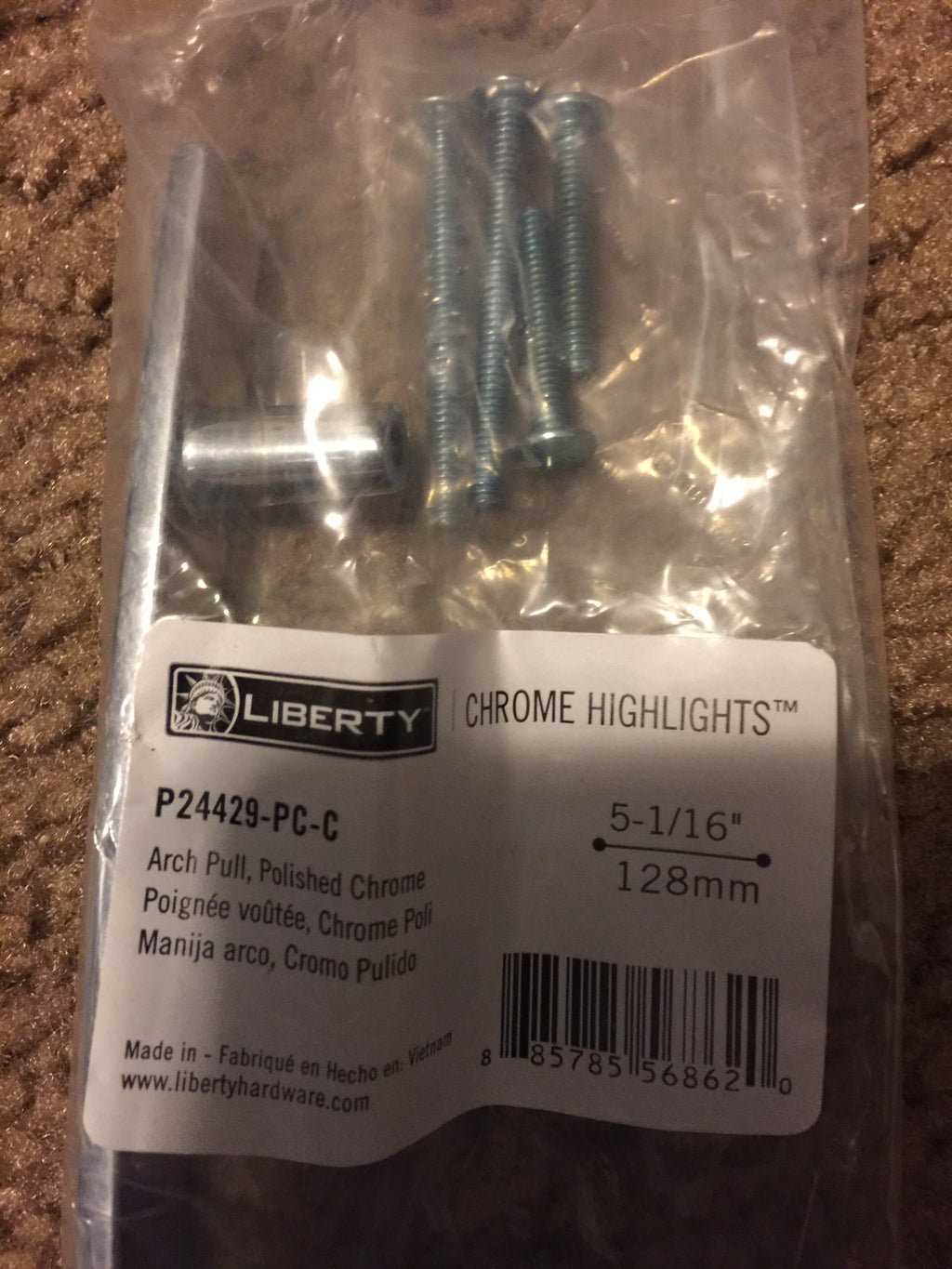 Liberty P24429-PC-C Hardware 5 1/16-in Arch Pull