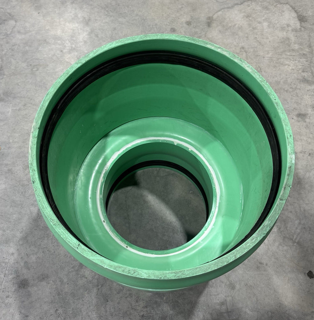 GPK 109-1218 Reducer 12x18 PVC PSM SDR-35 ASTM F-679/F-1336 NEW! FREE SHIPPING!