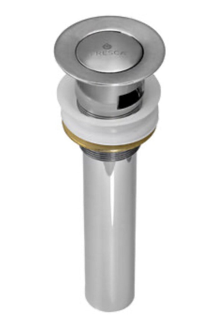 Fresca FPR1140BN Pop Up Drain W/ Overflow Brushed Nickel NEW! FREE SHIPPING!